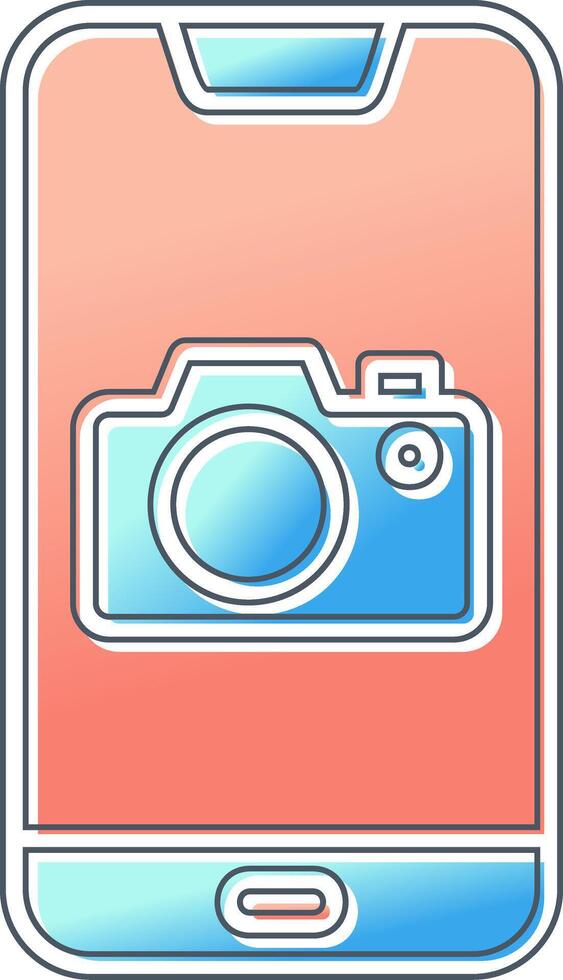 Smartphone Camera Vector Icon