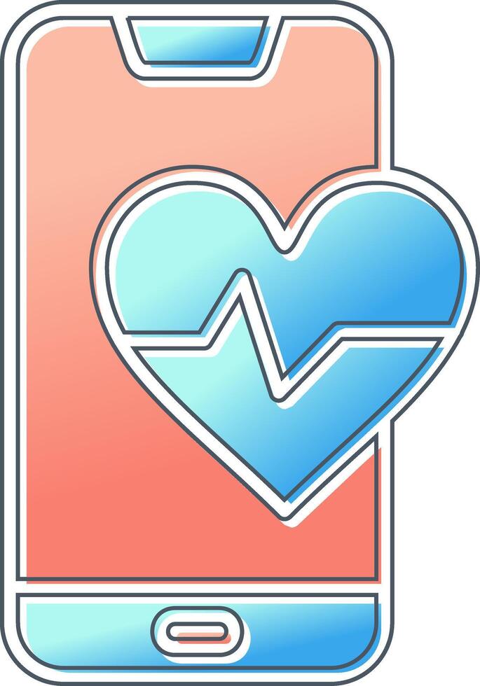 Heart Rate Vector Icon