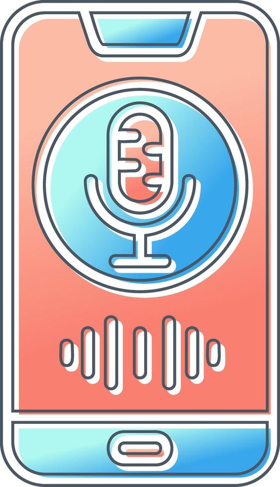 Voice Assistant Vector Icon