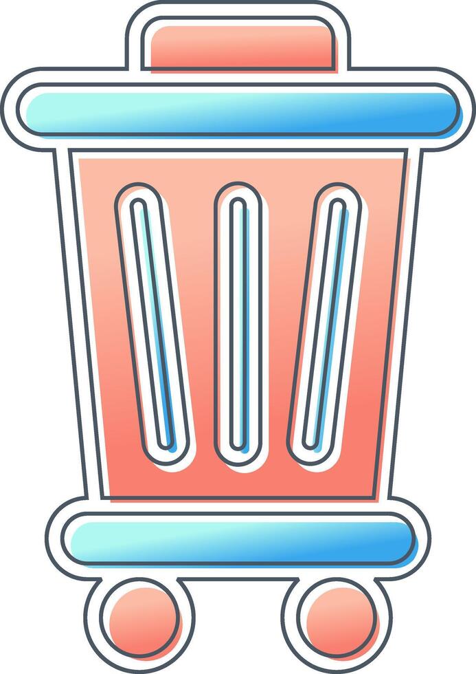 Trash Bin Vector Icon