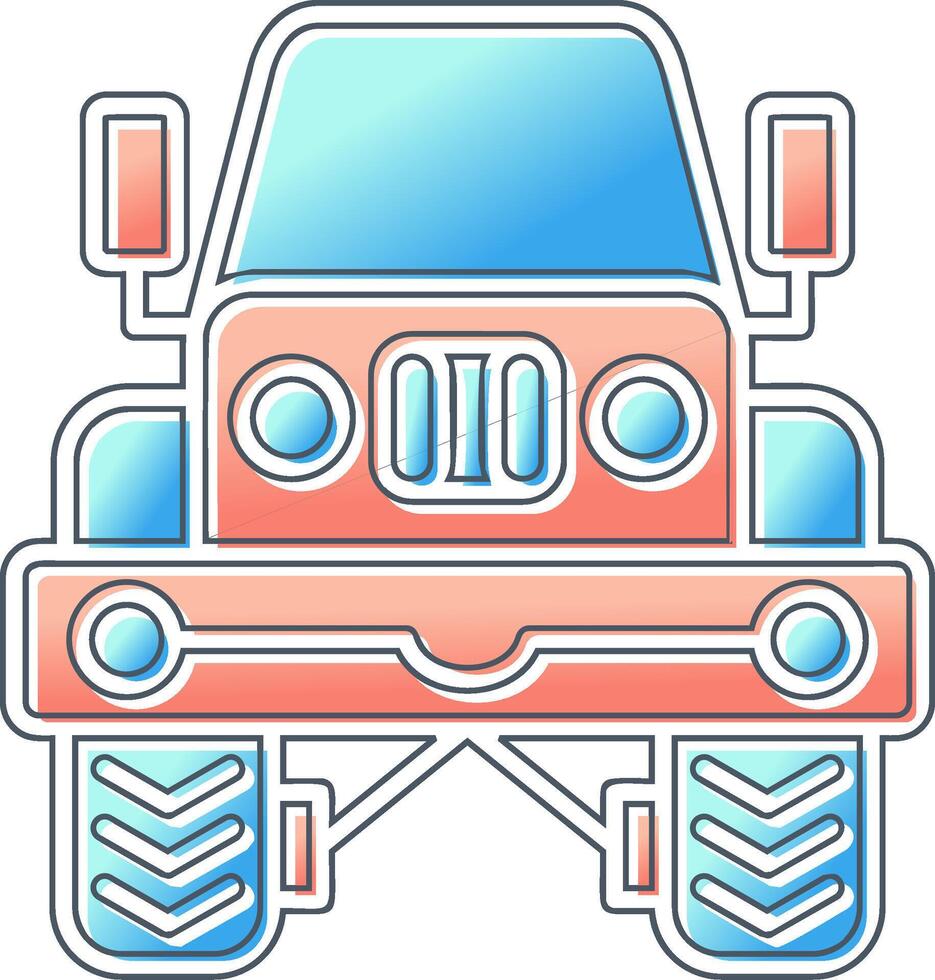 Jeep Vector Icon