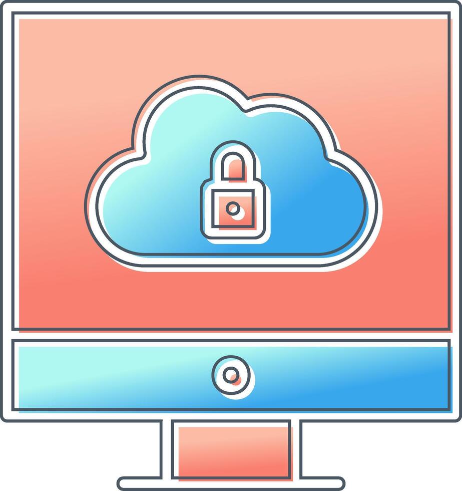 Data Secure Vector Icon