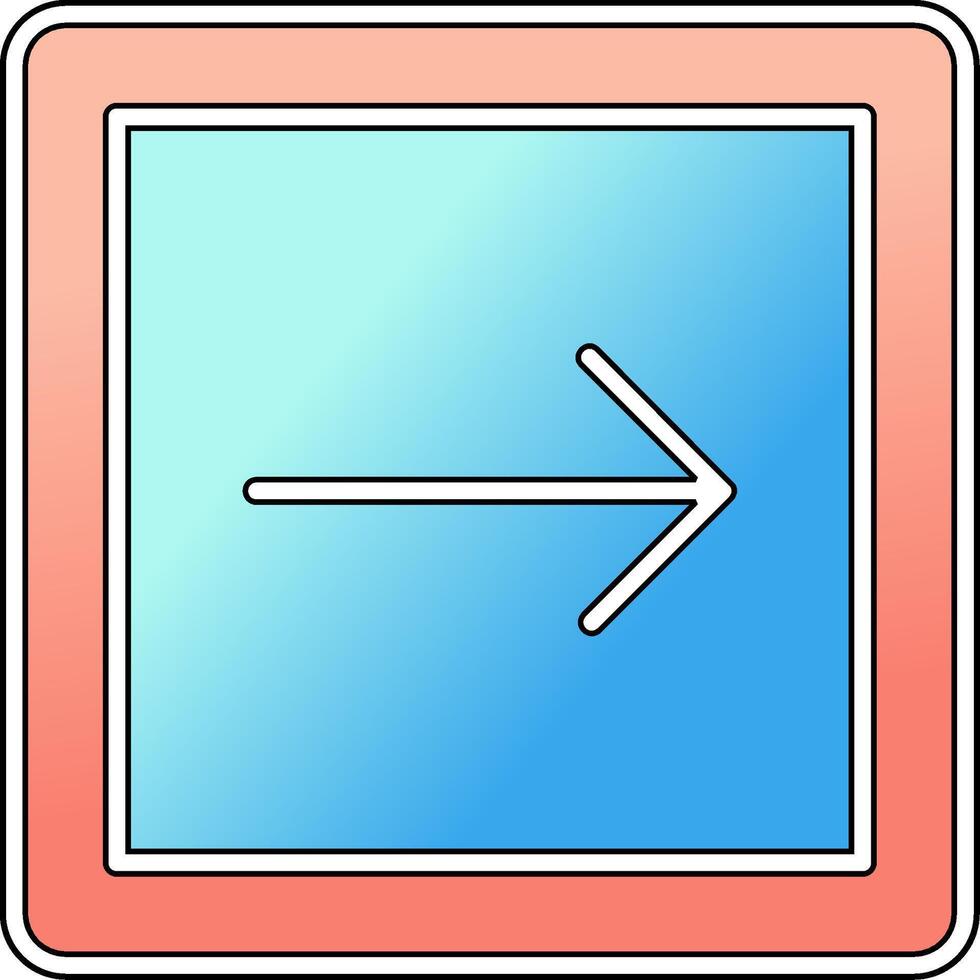 Right Arrow Vector Icon