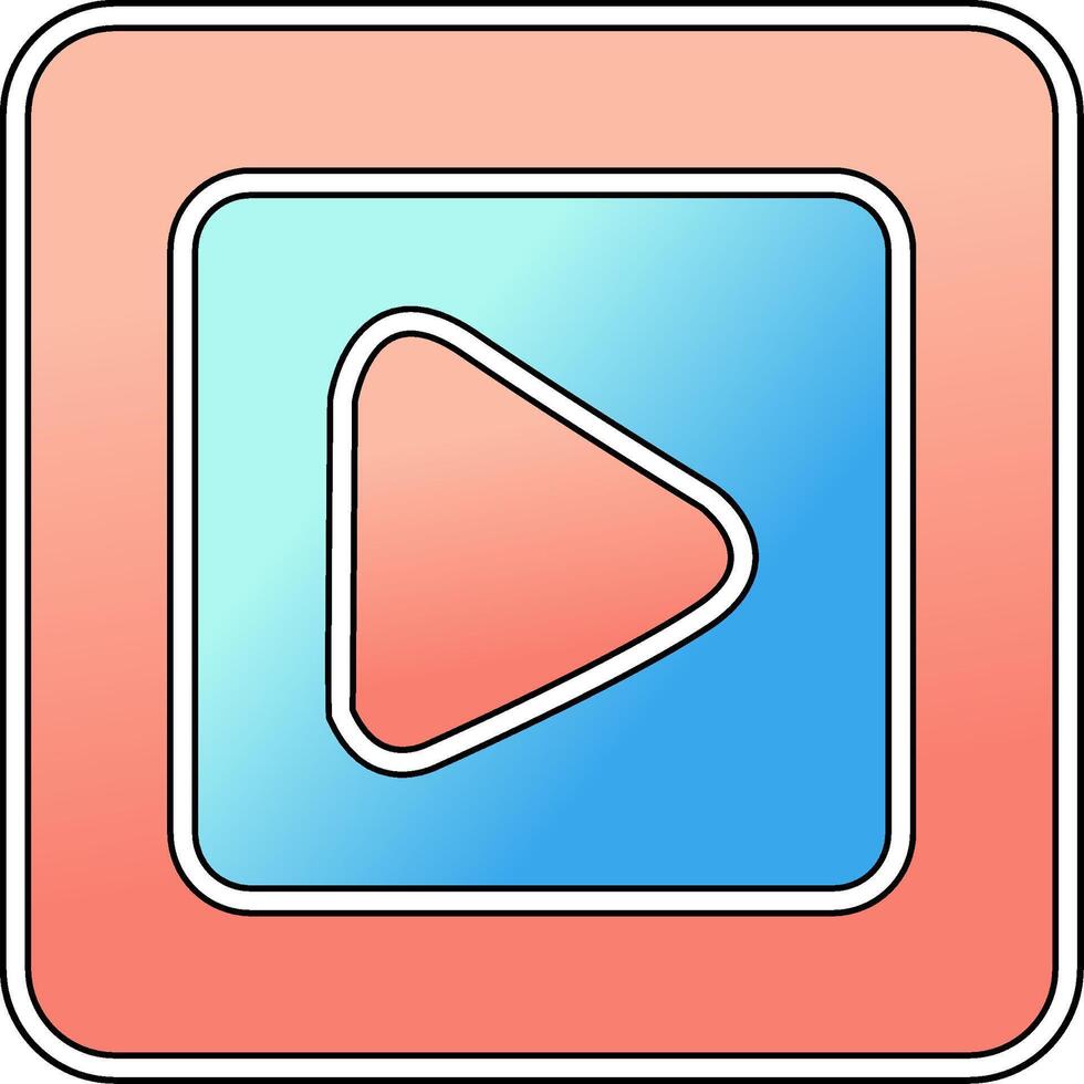 Play Button Vector Icon