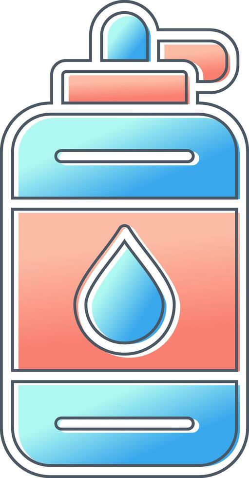 Water Bottle Vector Icon