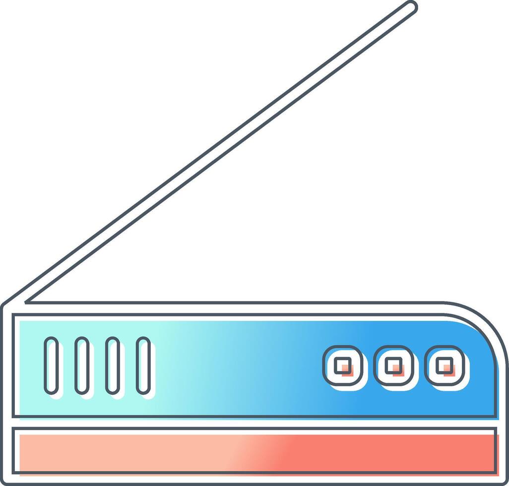 icono de vector de escáner