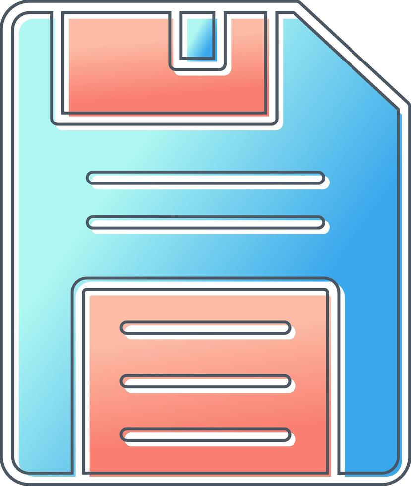 Floppy Disk Vector Icon