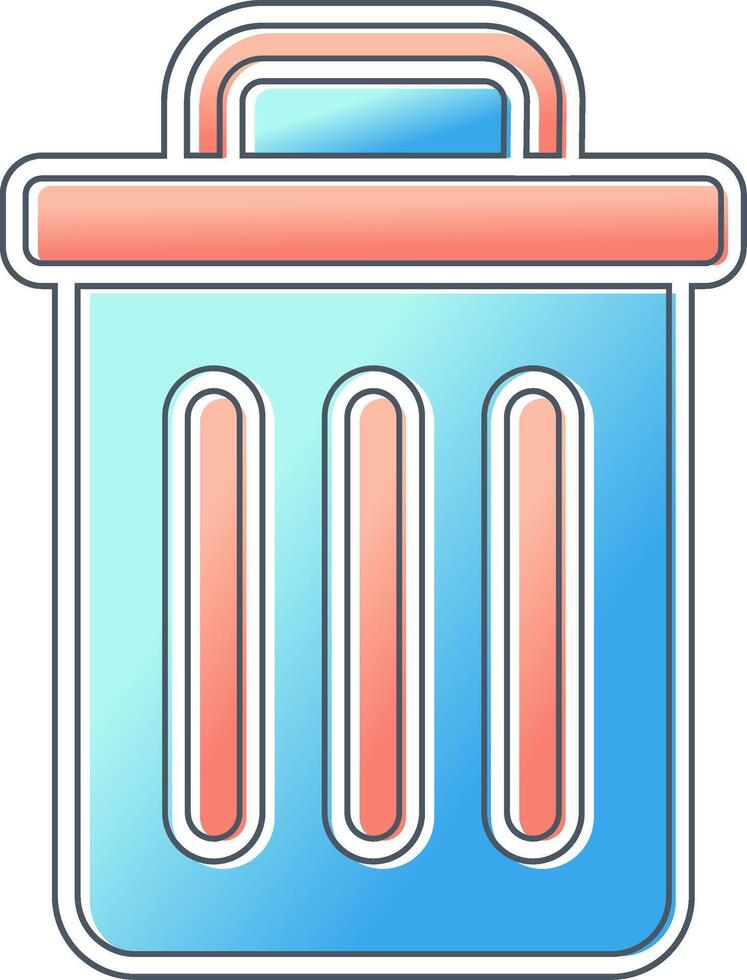 Trash Bin Vector Icon
