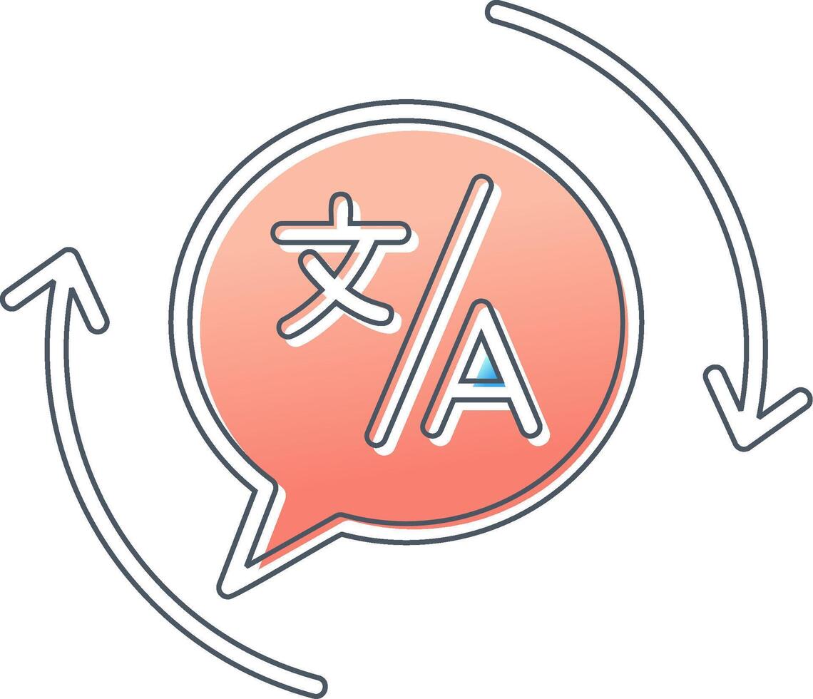 Translation Vector Icon