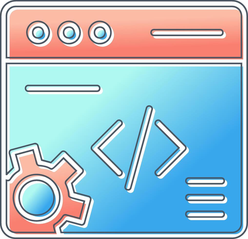 Web Development Vector Icon