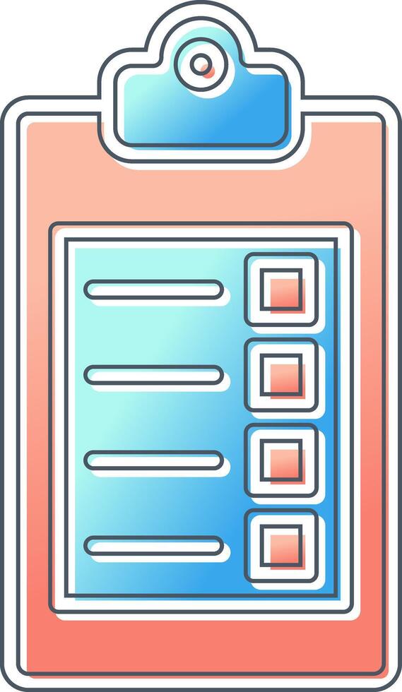 Clipboard Vector Icon