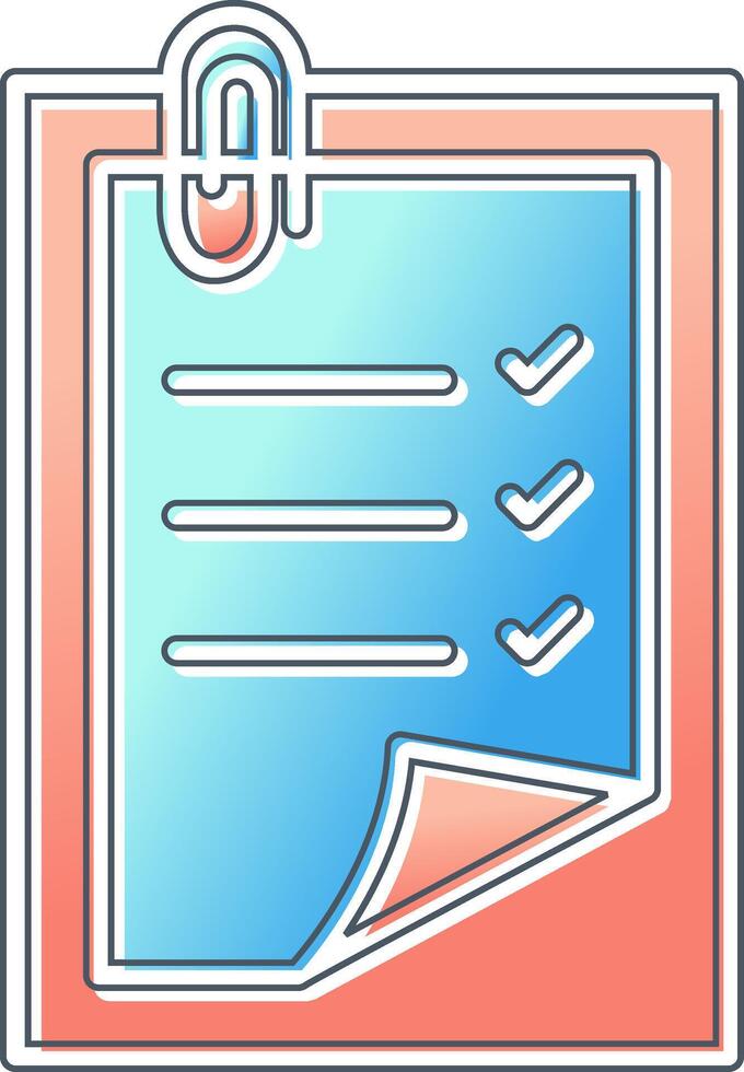 Notes Vector Icon