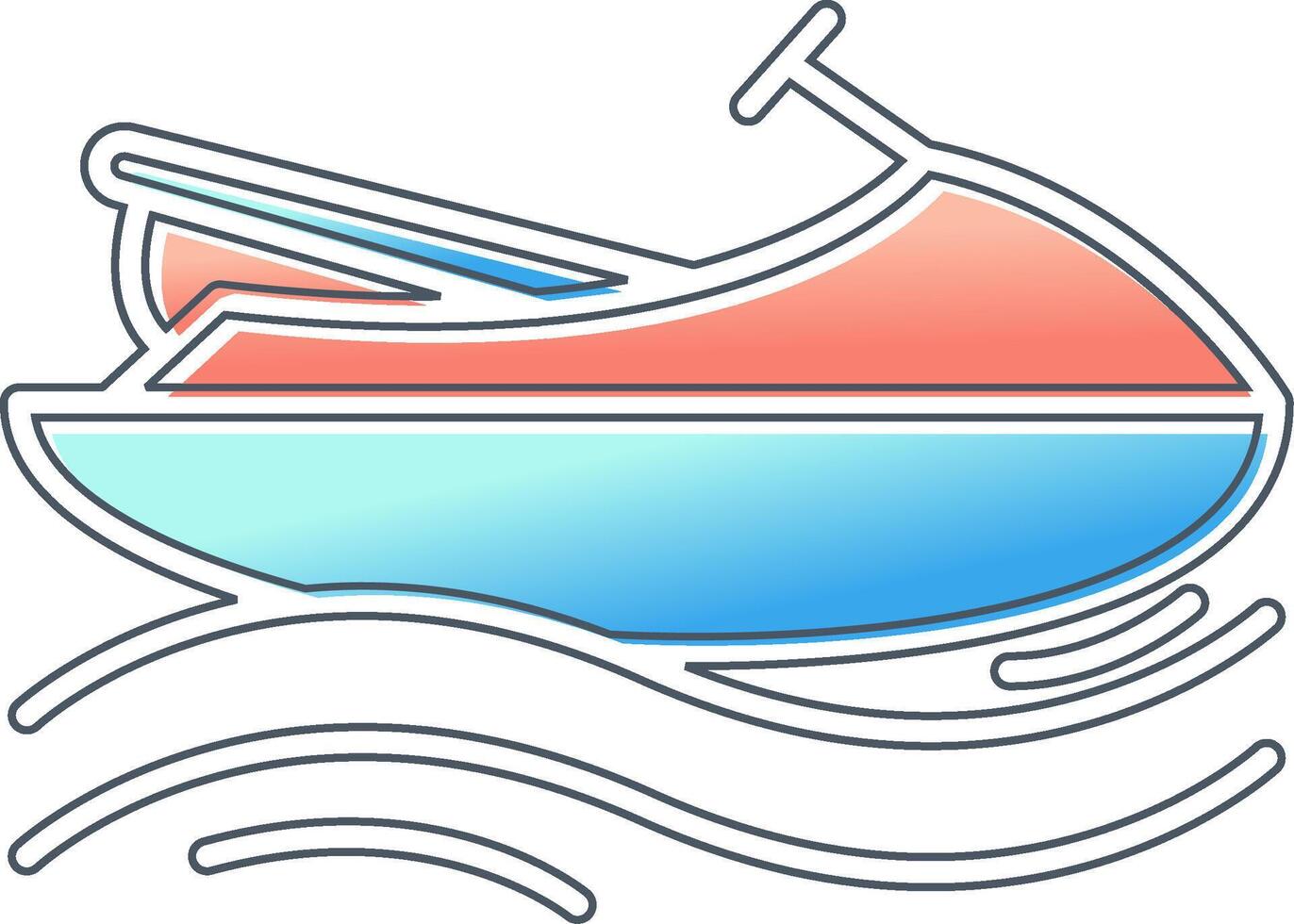 Jetski Vector Icon