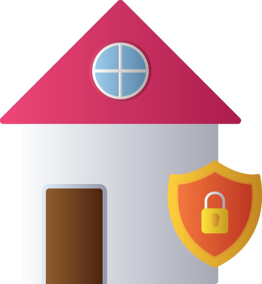 Home Security Vector Icon