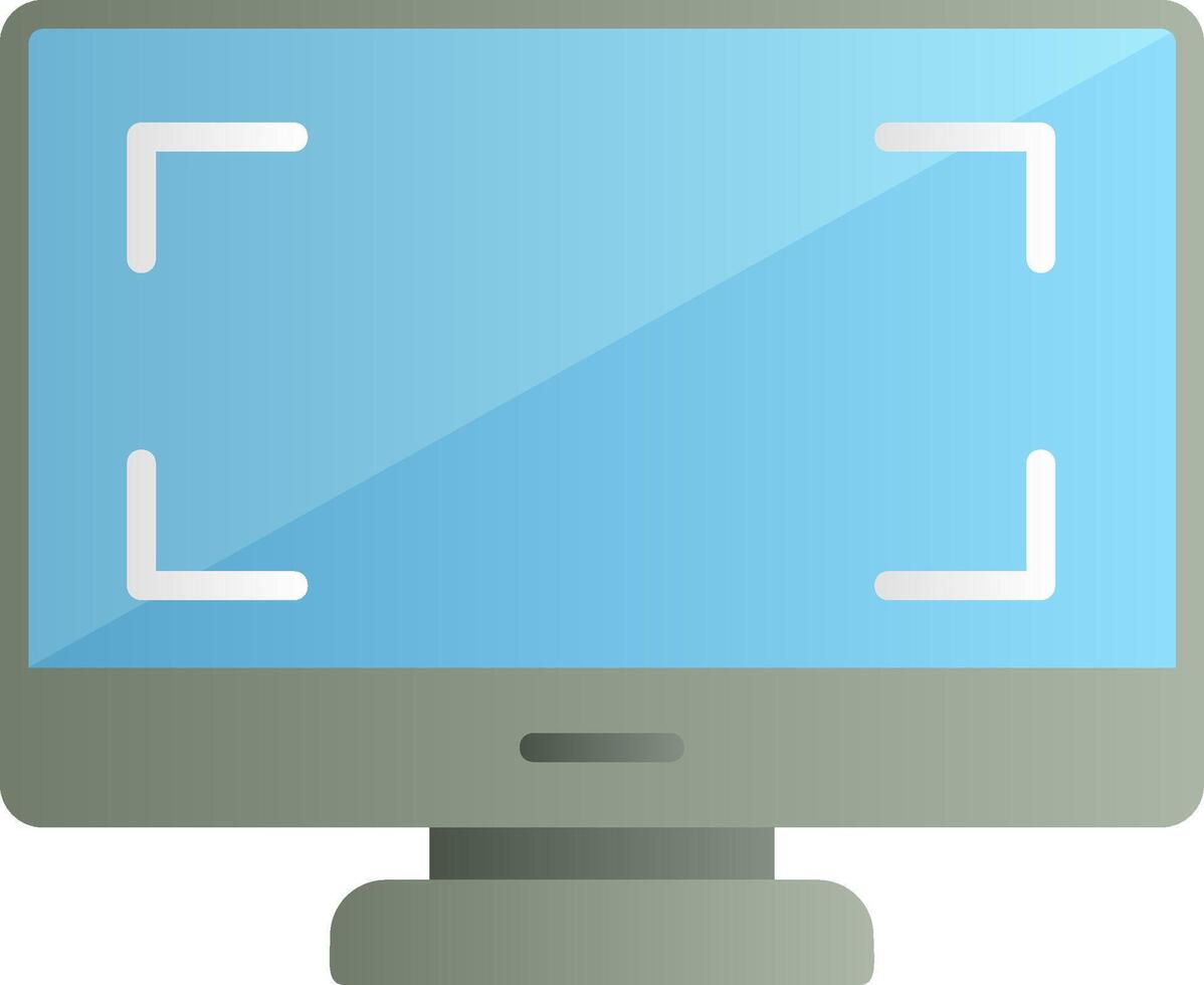 Monitor Vector Icon