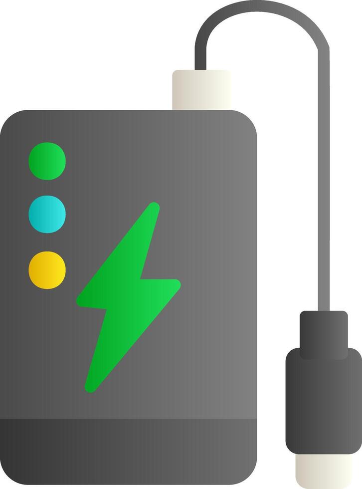 Power Bank Vector Icon