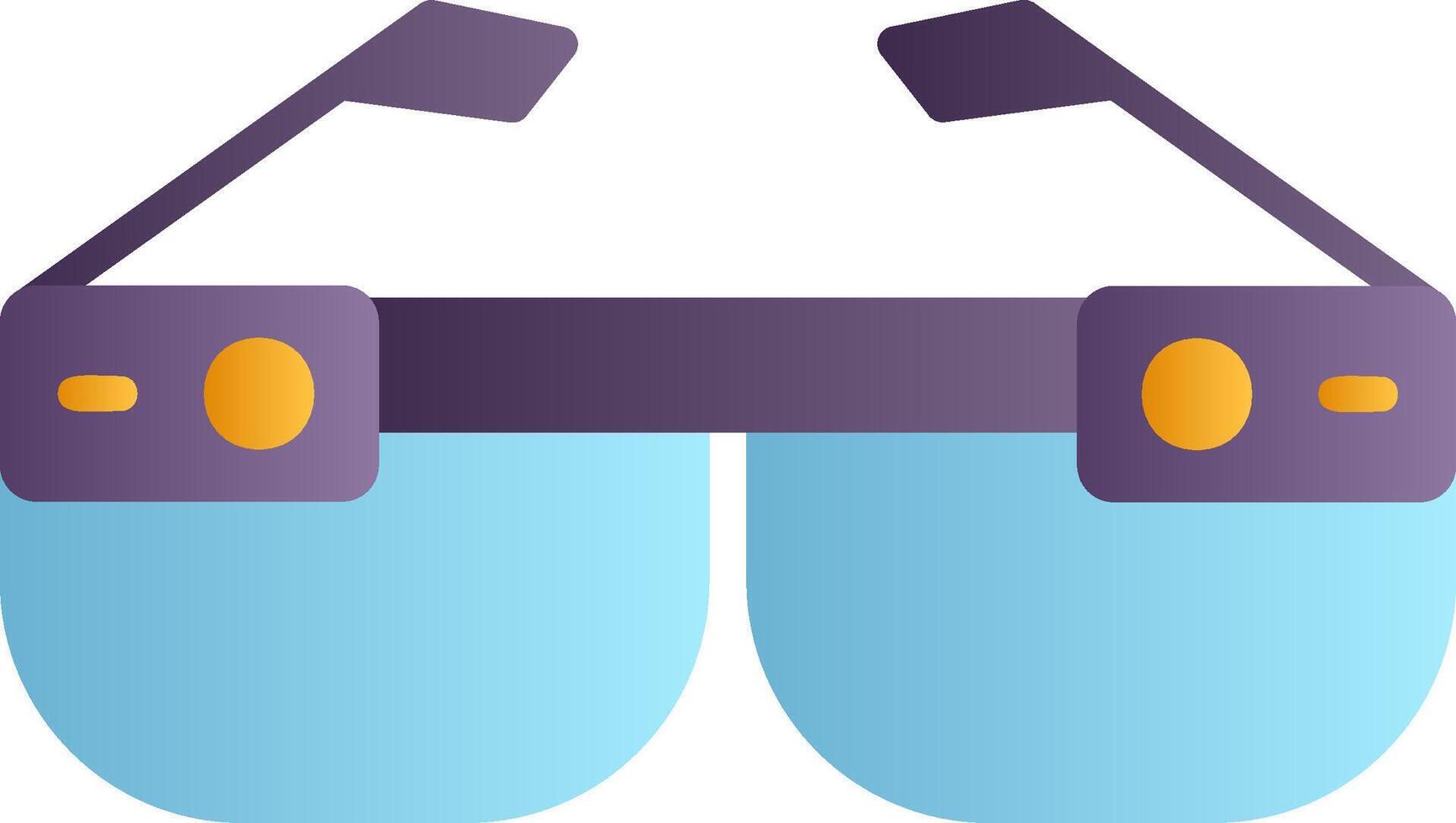 Smart Glasses Vector Icon