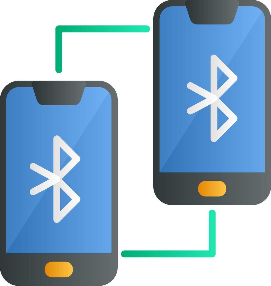 Phone Bluetooth Connected Vector Icon
