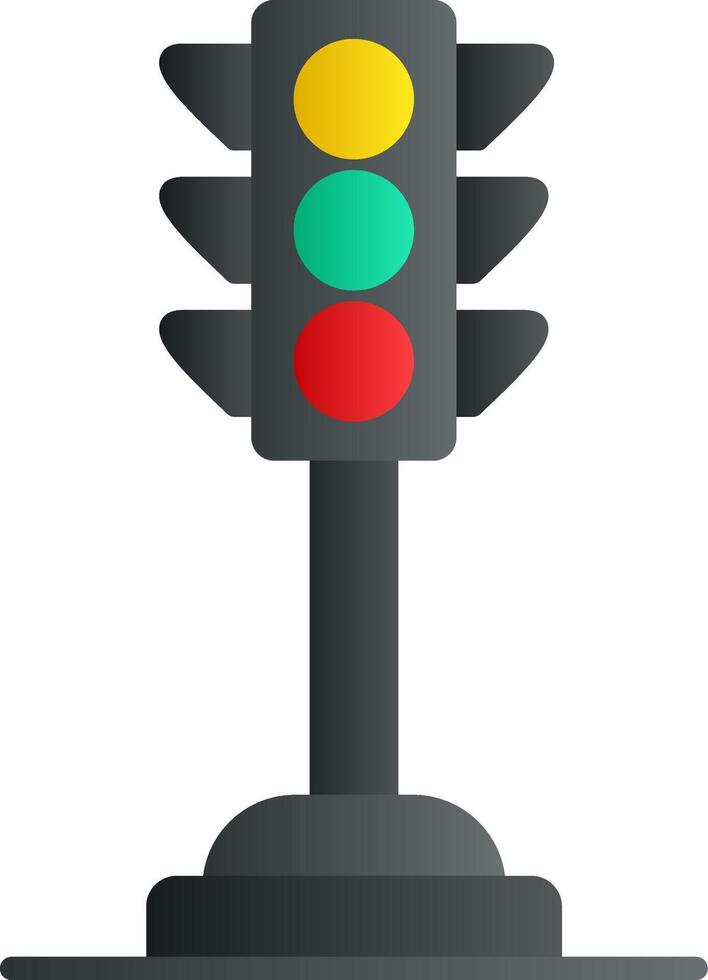Traffic light Vector Icon