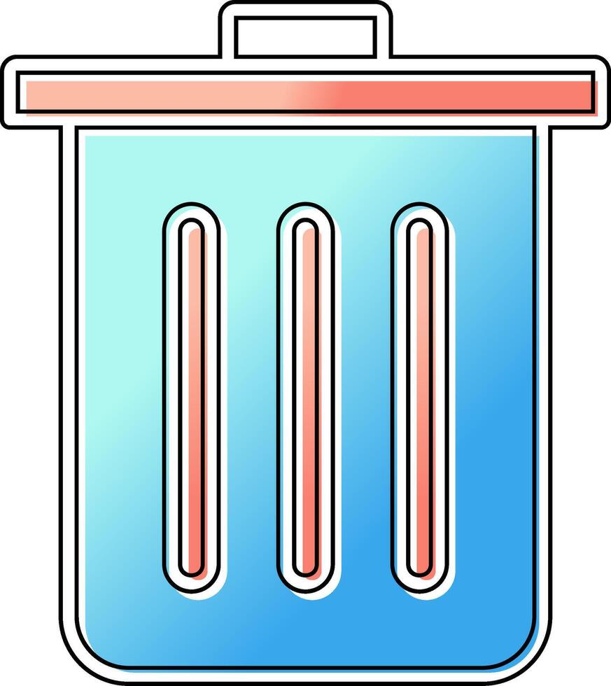 Dustbin Vector Icon