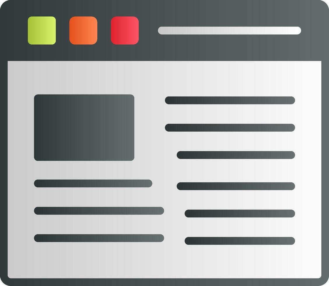 Web Page Vector Icon