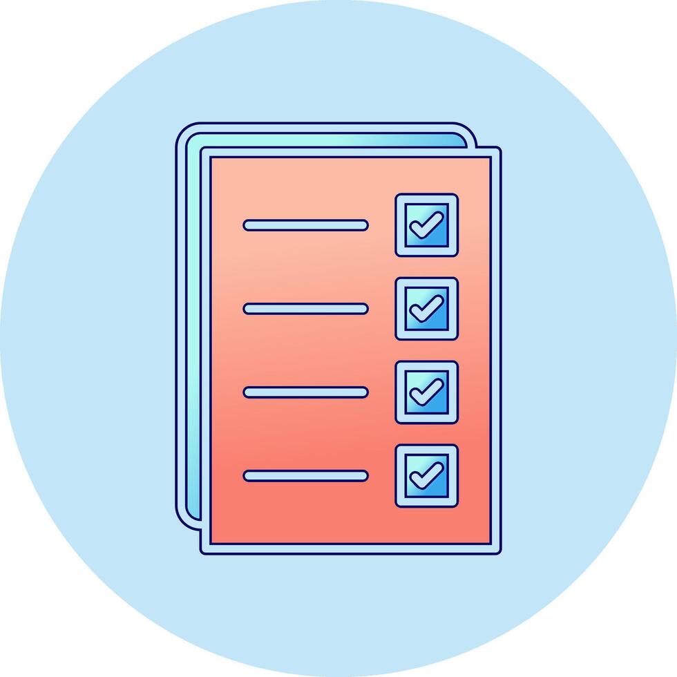 Check list Vector Icon