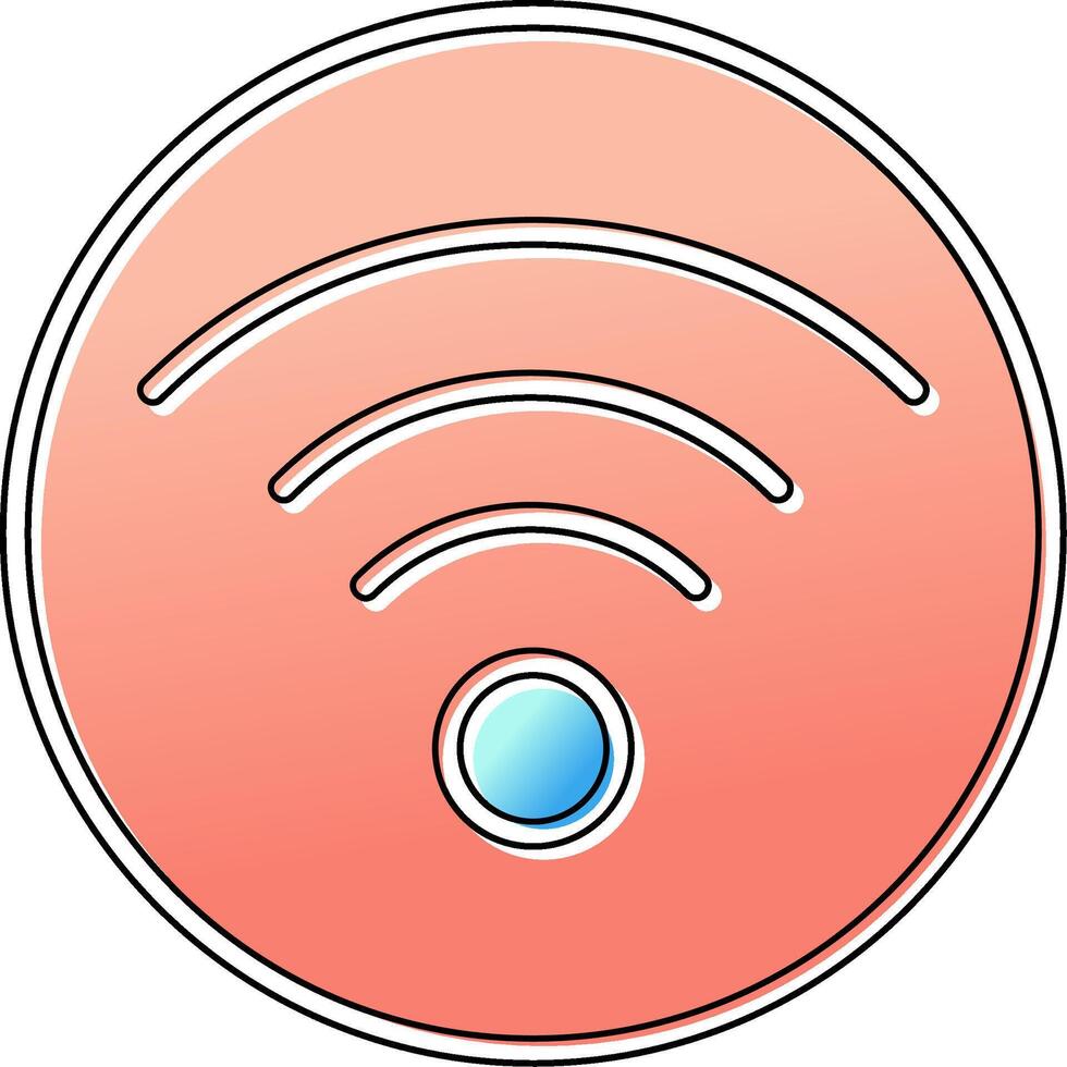 icono de wifi vector