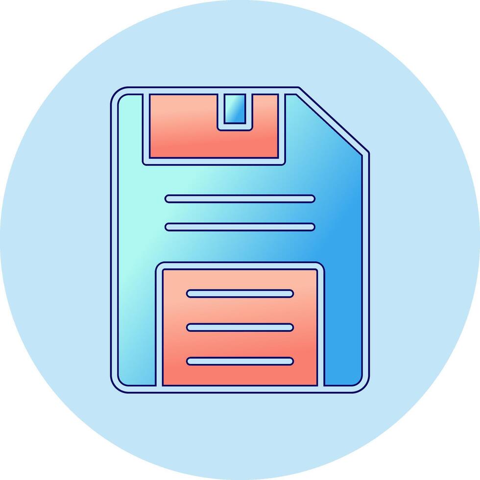 Floppy Disk Vector Icon