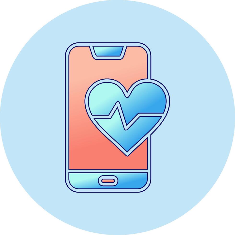 Heart Rate Vector Icon