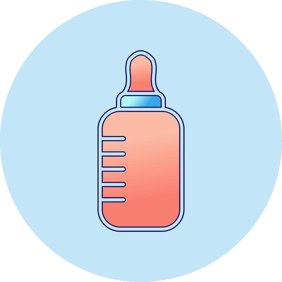 Baby Bottle Vector Icon