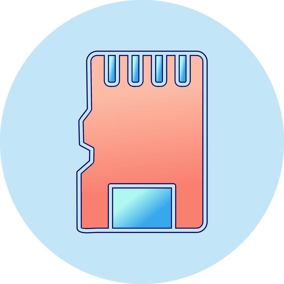 Sd Card Vector Icon