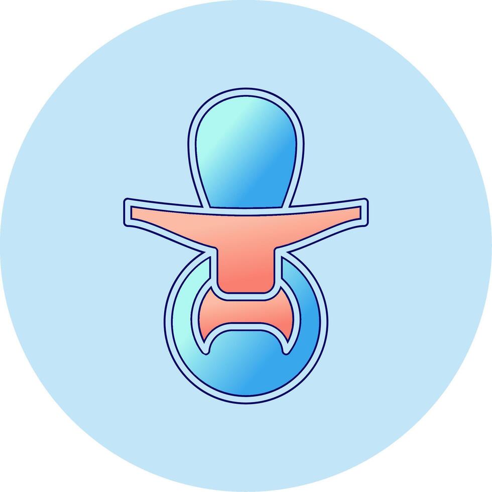 Pacifier Vector Icon