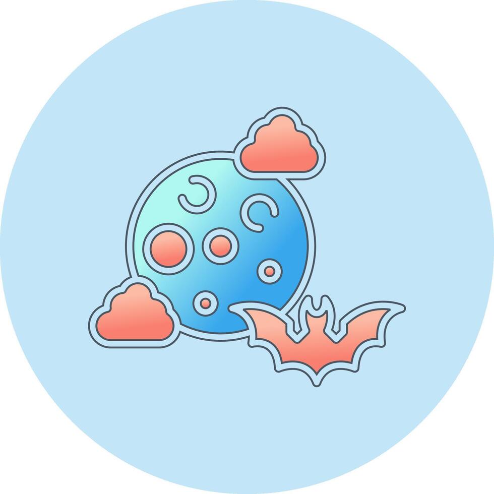 Moon Vector Icon