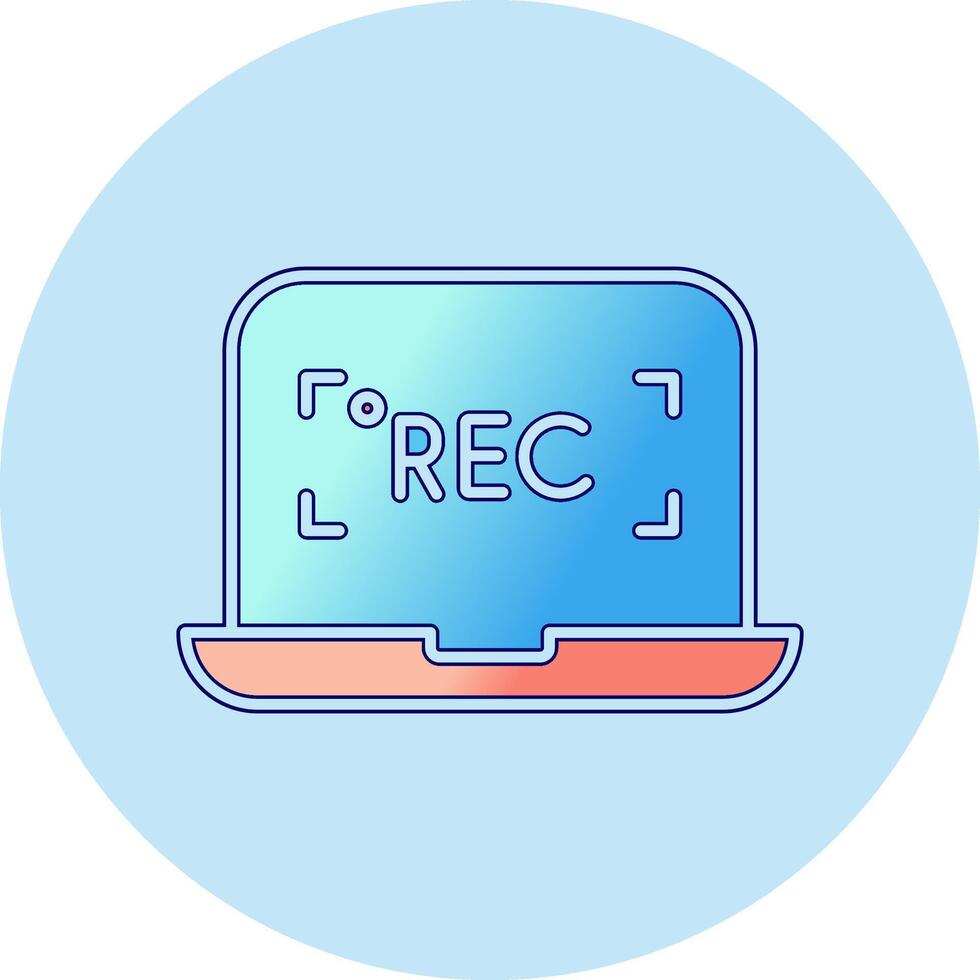 Recording Vector Icon