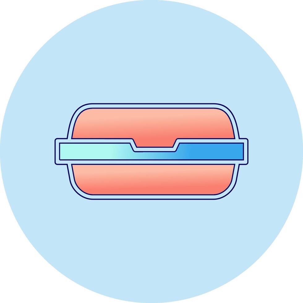 Food Container Vector Icon