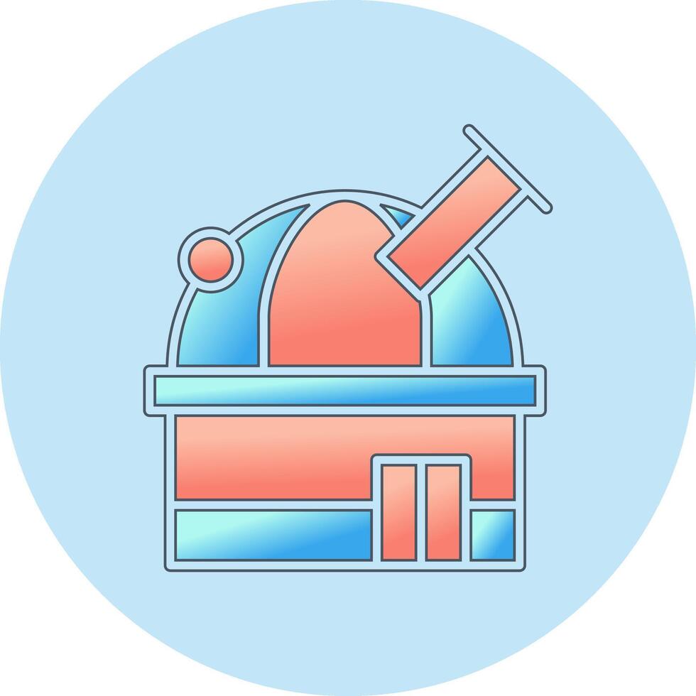 Space Observatory Vector Icon