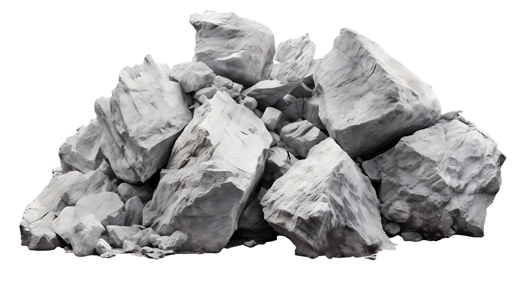 AI generated Weighty Resilience, Heavy Rock Icon on Transparent Ground png