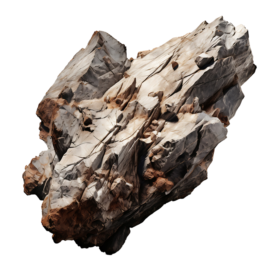 AI generated Hardened Harmony, Heavy Rock Element Isolated on Transparent Background png