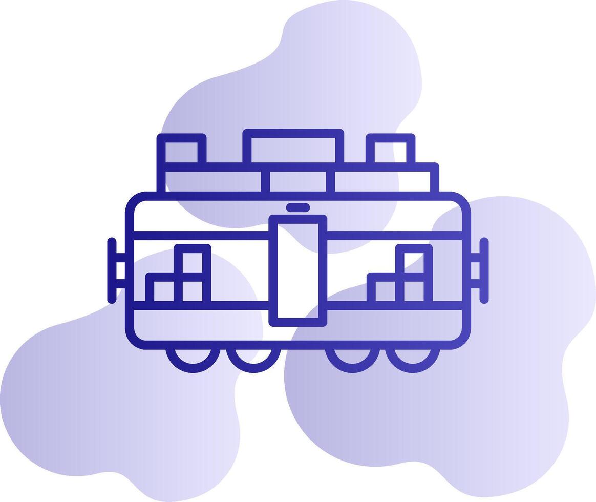 Train Cargo Vector Icon