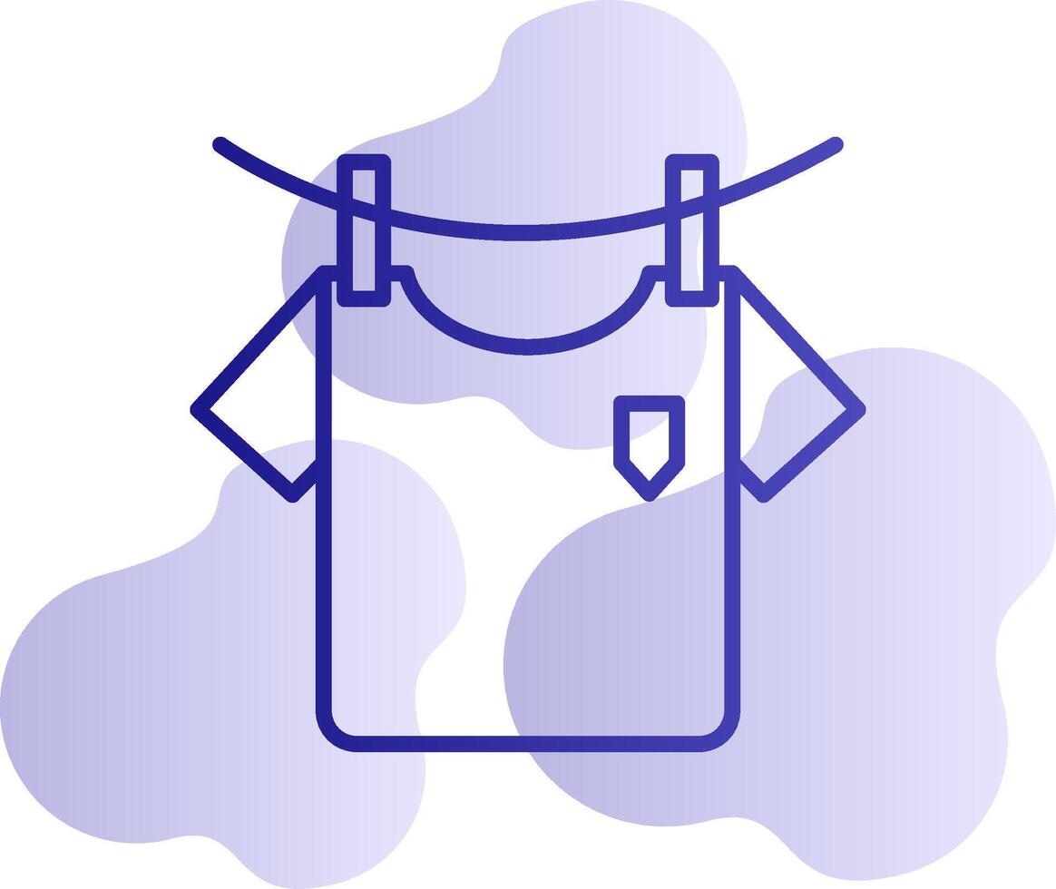 Washing Clothes Vector Icon