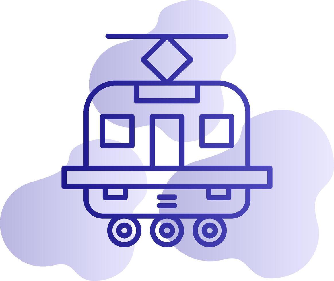 Tram Vector Icon