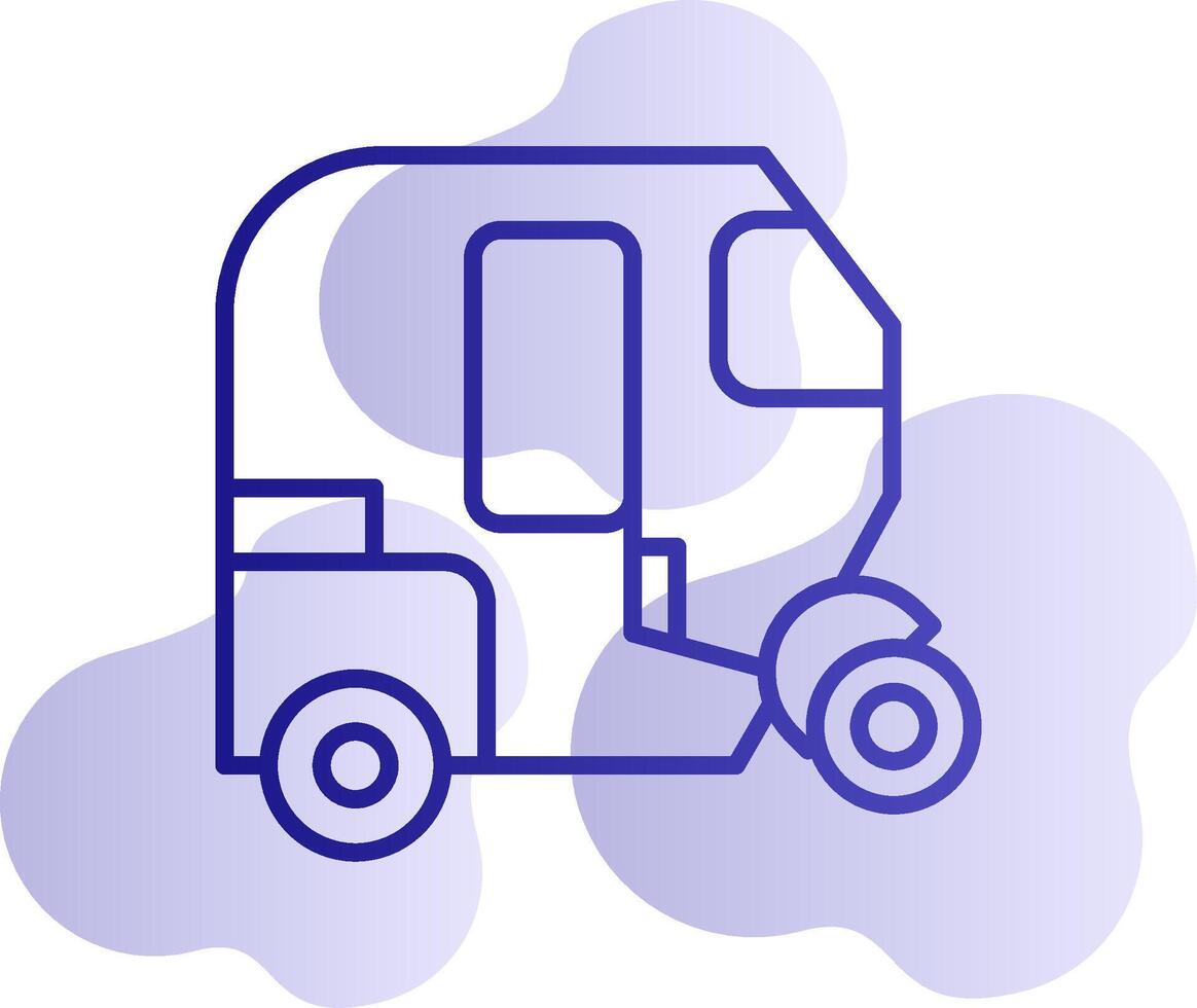 Tuk Tuk Vector Icon