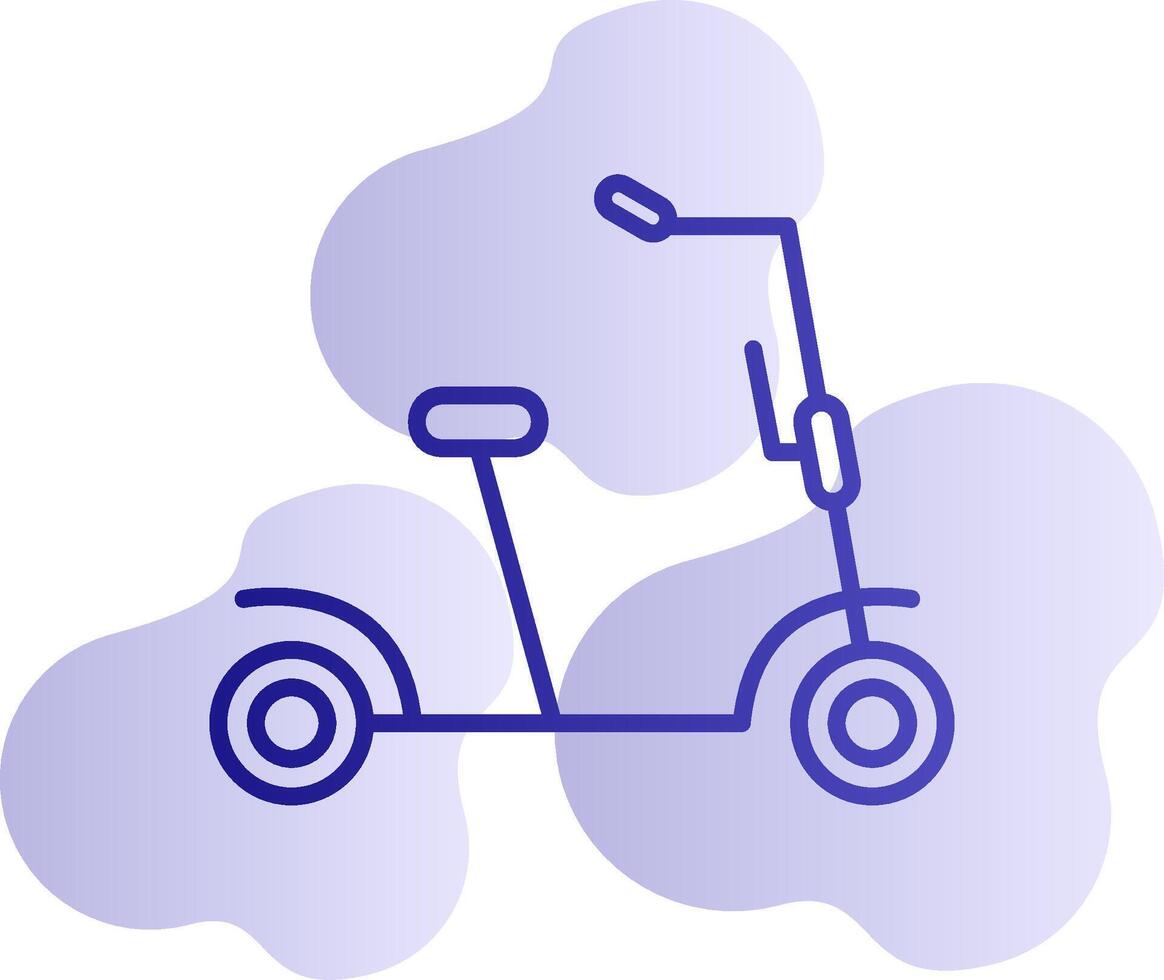 Kick Scooter Vector Icon