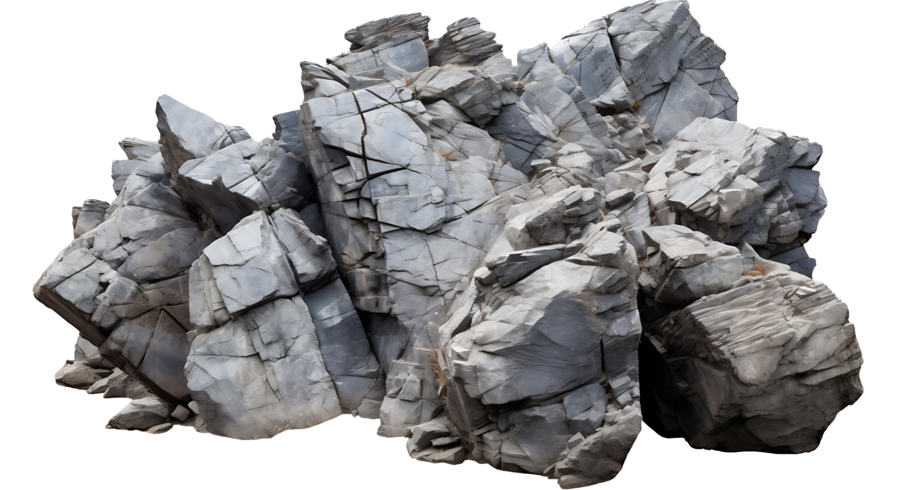 AI generated Stalwart Rock Symbol, Heavy Rock on a Transparent Surface png