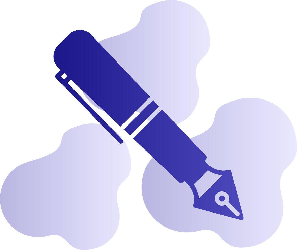 Fountain Pen Vector Icon