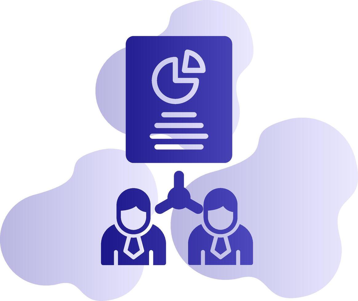 Work Distribution Vector Icon