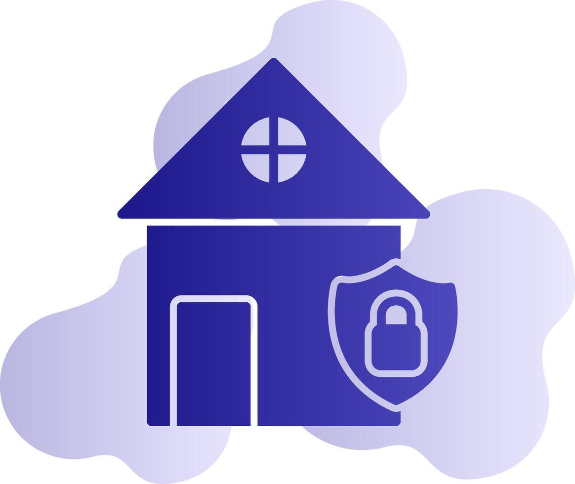 Home Security Vector Icon