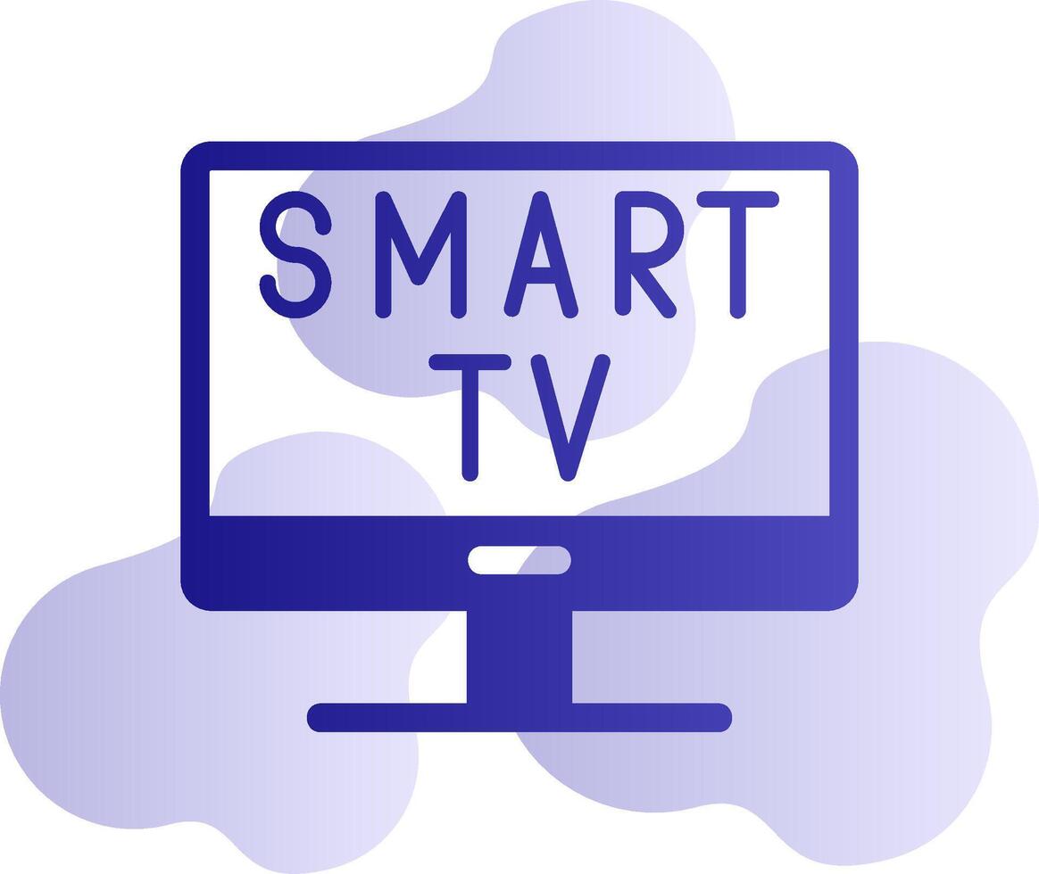 icono de vector de smart tv