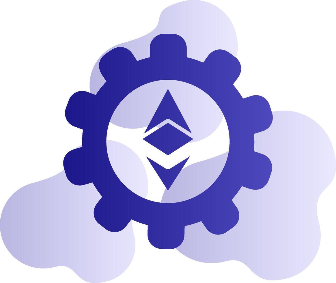 Ethereum Setting Vector Icon