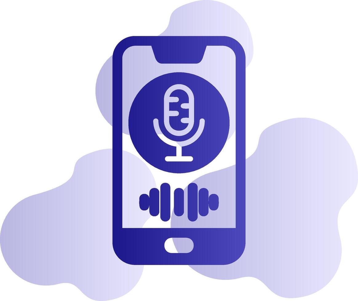 Voice Assistant Vector Icon